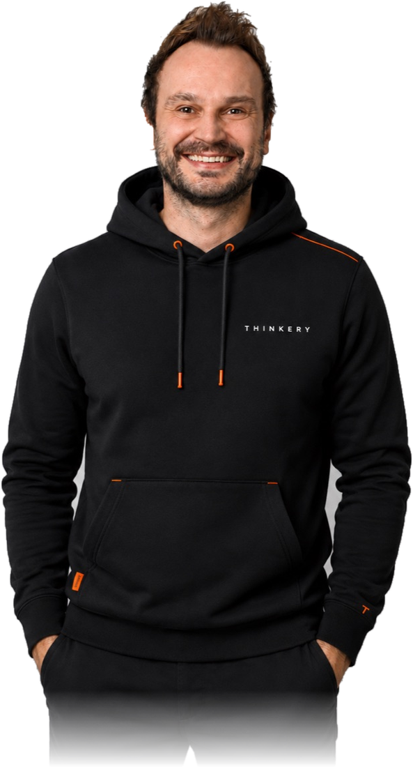 Portrait of Yves Gugger, founder of Thinkery